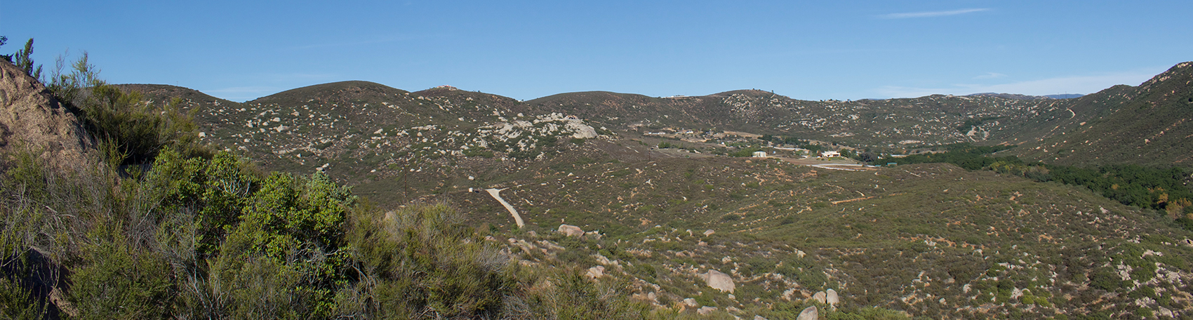 Landscape photos of green hills